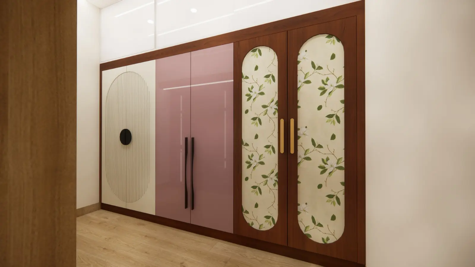 Floral Wardrobe Design