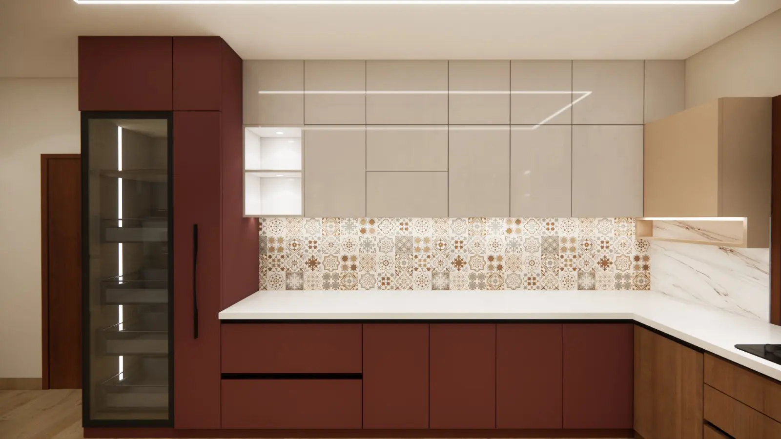 modern modular kitchen design